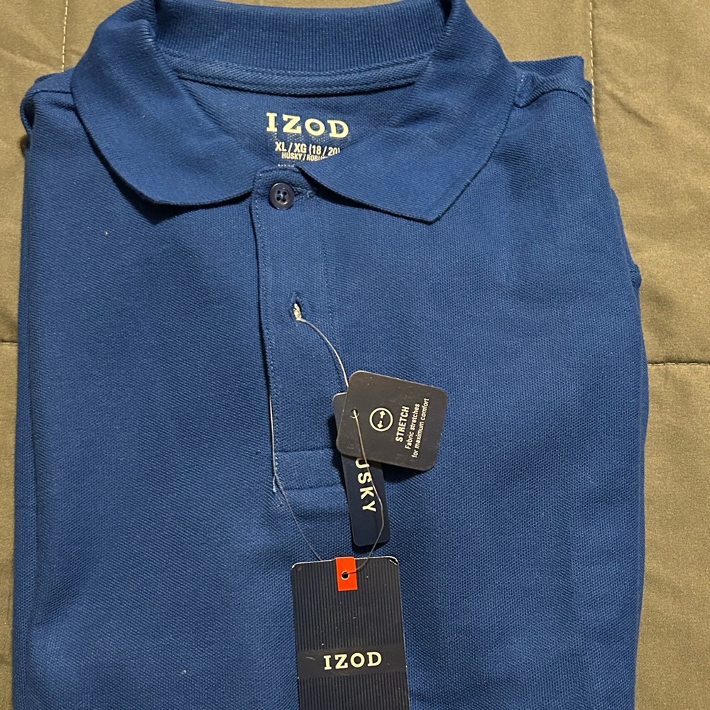 IZOD BIG BOY HUSKY POLO SHIRT